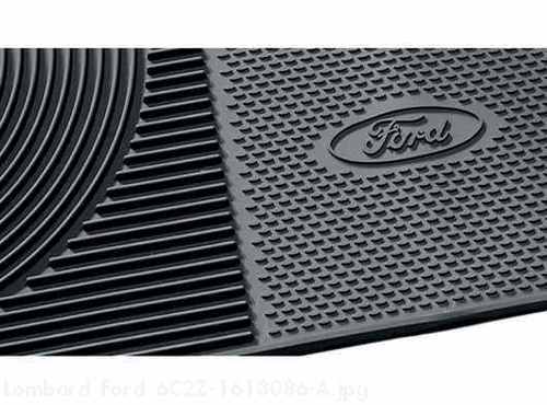 All Weather Floor Mats Vinyl, Black 2-Pc