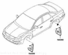 Molded Splash Guards - 4 Piece