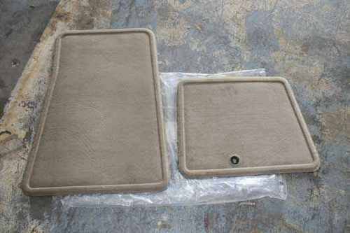 Production Carpeted Mats Lt. Camel