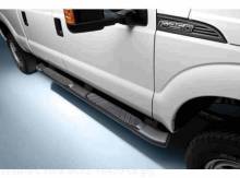 Step Bars - 5 Inch Black, Aluminum, Super Cab