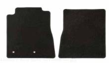 Floor Mats Carpeted, Black 2-Piece