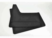 Heavy-Duty Flat Splash Guards Black for DRW