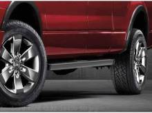 Step Bars - 6 Inch Gray, Crew Cab