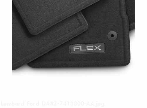 Floor Mats - Carpeted With FLEX logo