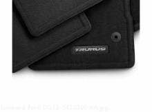 Floor Mats Carpeted 4-Pc Charcoal Black