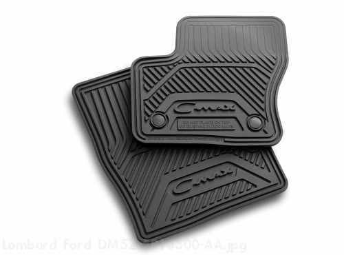 Floor Mats All-Weather Vinyl Black h-duty