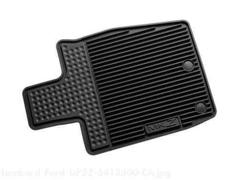 Floor Mats - All Weather Rubber , Black