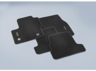 Floor Mats - Carpeted, Ebony