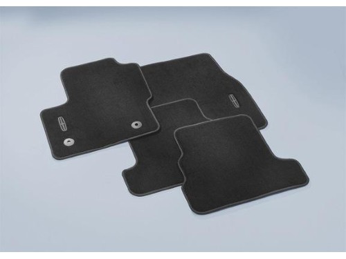 Floor Mats - Carpeted, Ebony