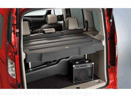 Ford Transit Connect Cargo Security Shade - Black