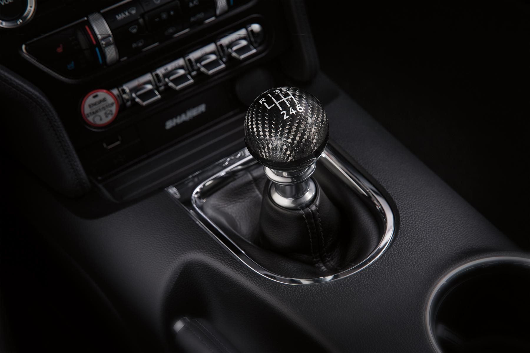 Shift Knob - Carbon Fiber, Black, For 6 Speed