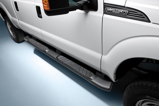 Step Bars - 5 Inch Black, For Super Cab