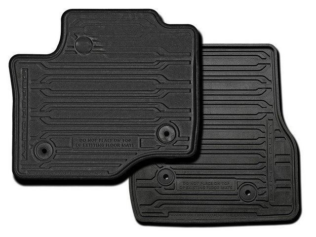 Thermoplastic Rubber, Flat, 2-Piece, Black, Regula