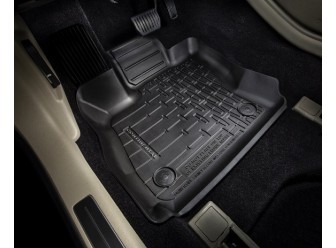 Floor Liner - Tray Style, 4-Piece, Black