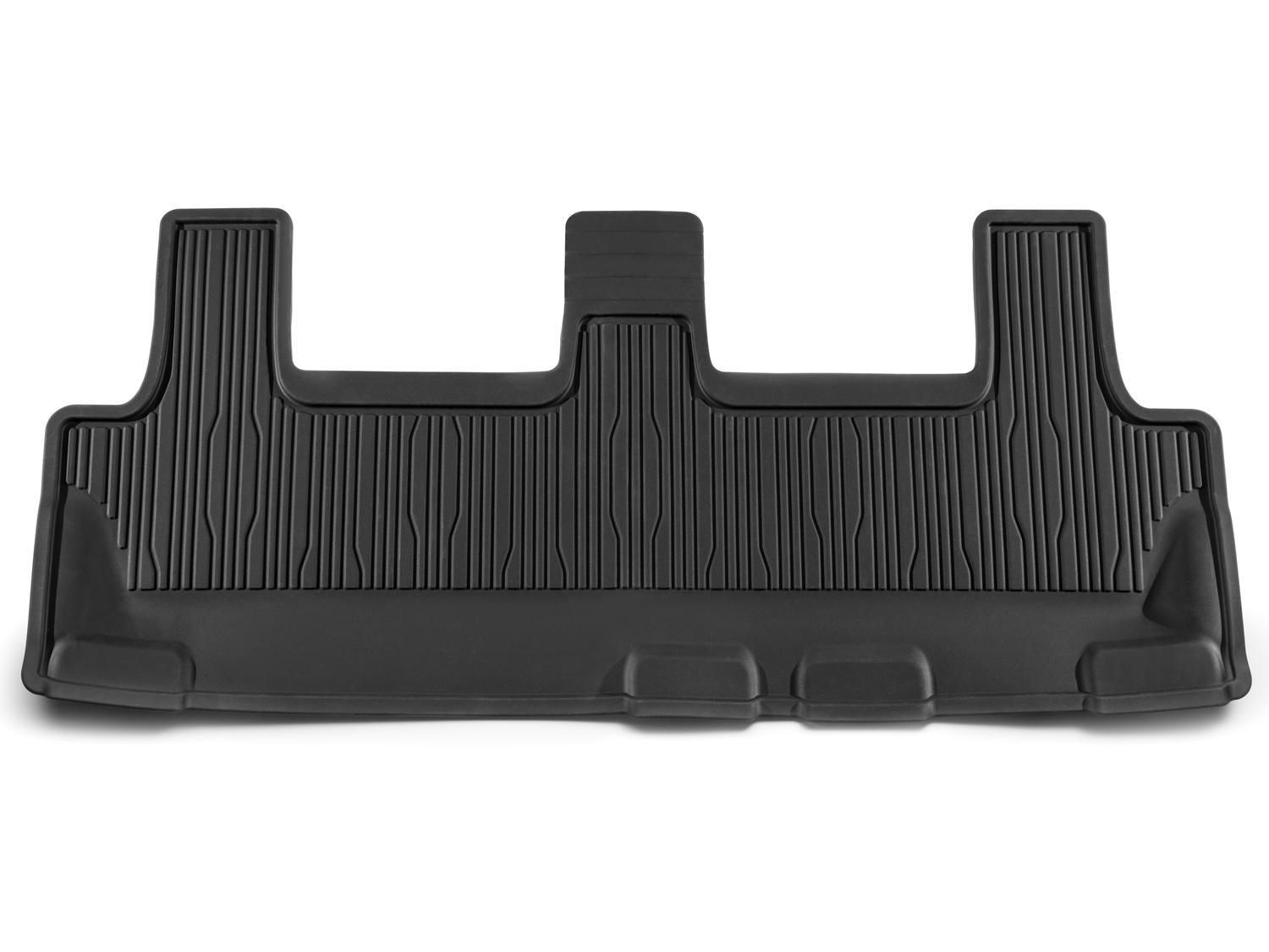 Floor Mats - All-Weather Rubber, Black, For 3rd Row