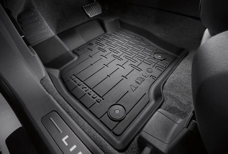 Floor Liner - Tray Style, Black, 4-Piece