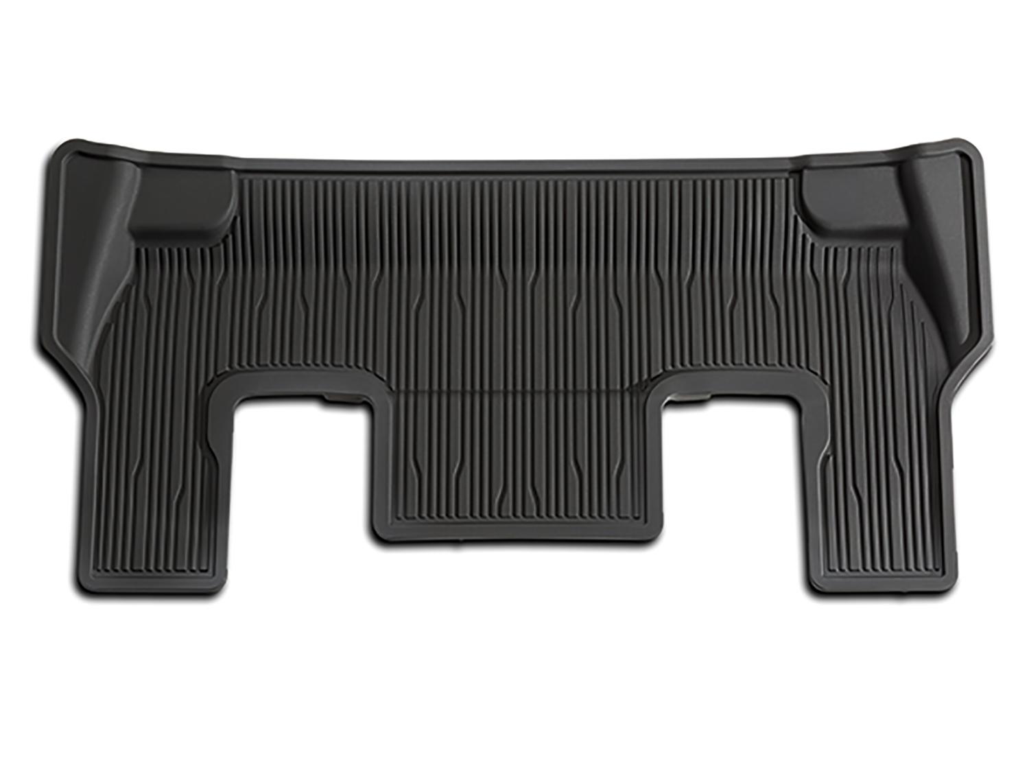 Floor Mats - All-Weather, Black, For 3rd Row