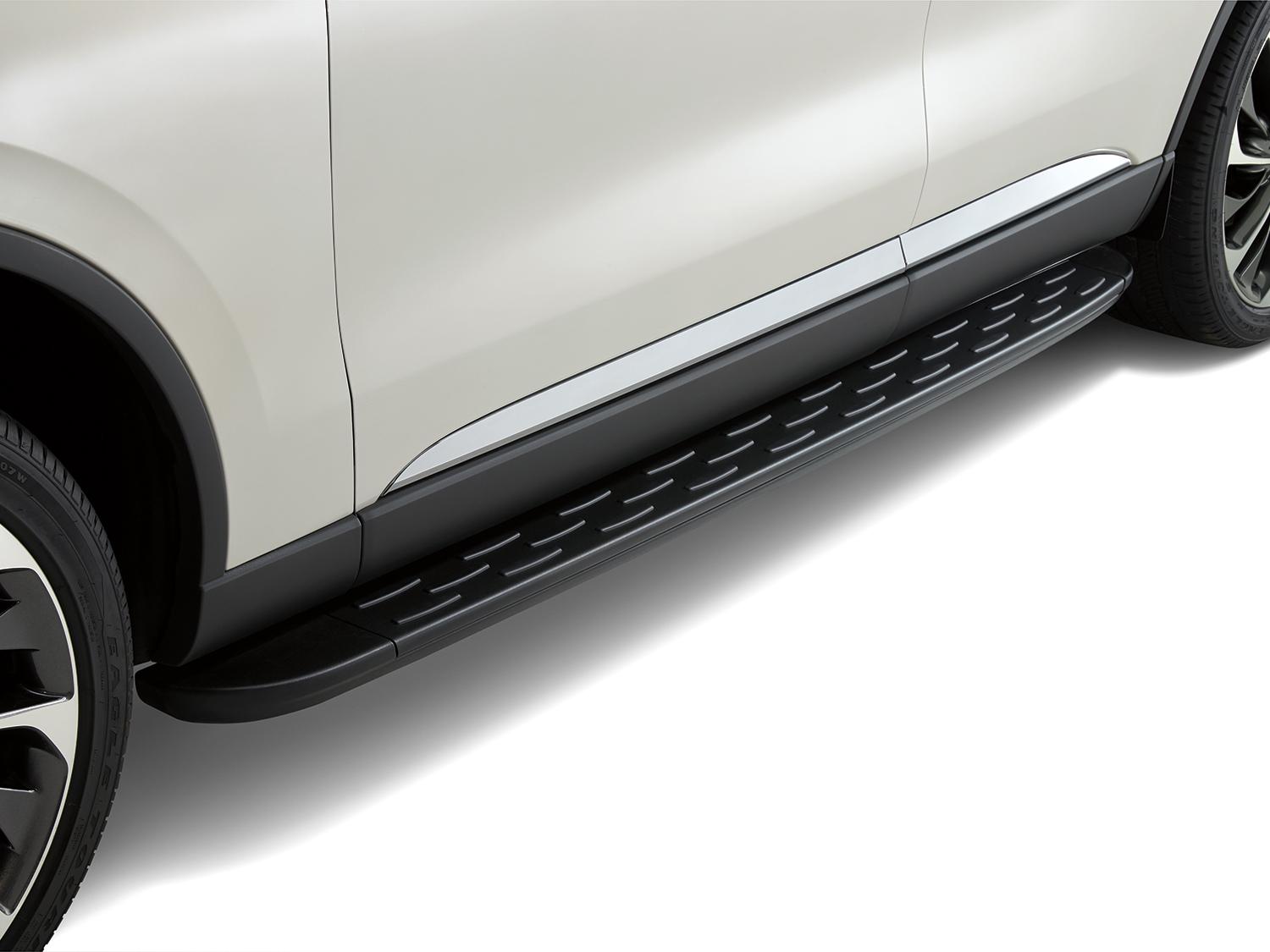 Running Boards - Molded, Black