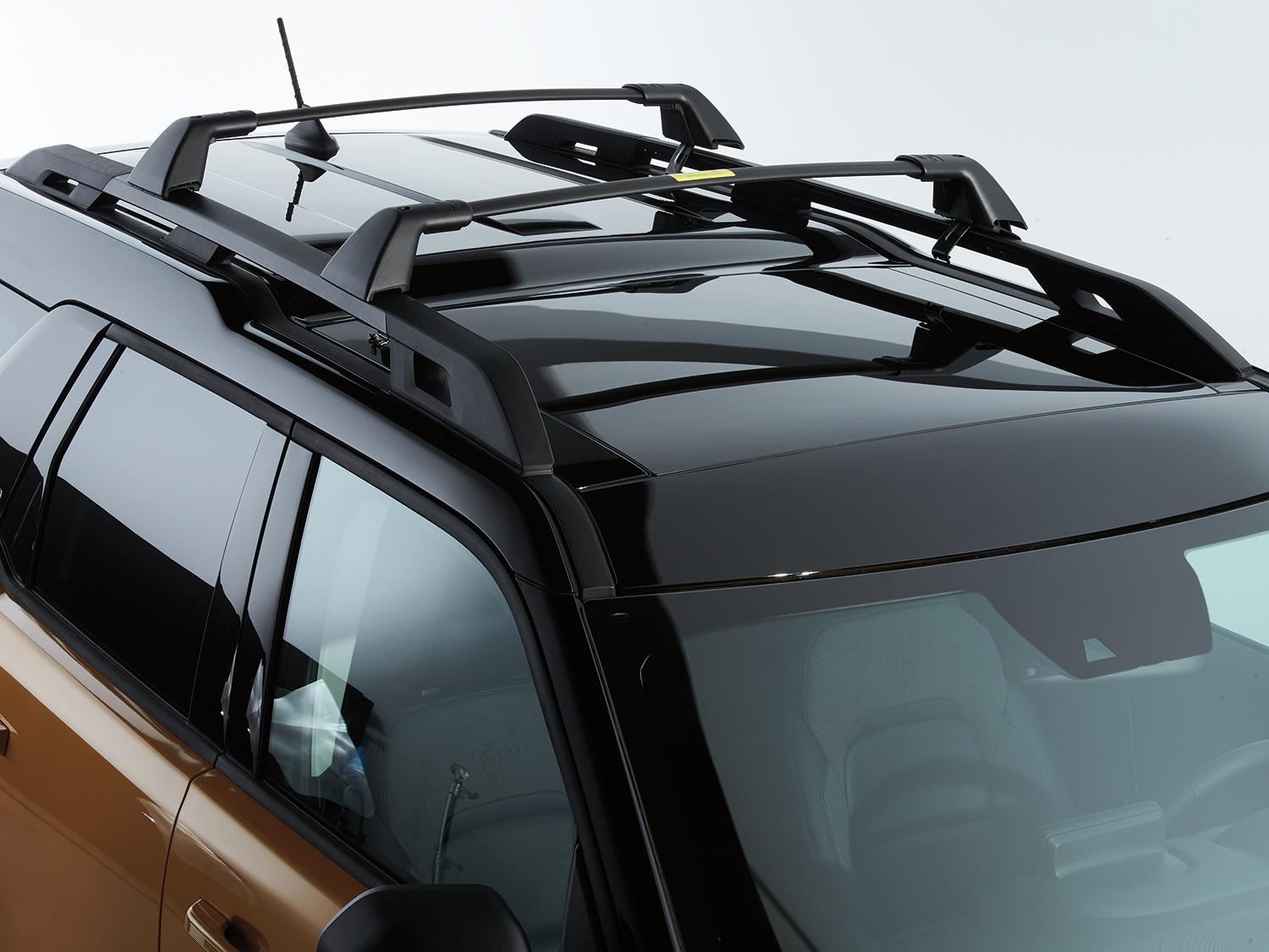 OMAC Roof Rack Crossbars Compatible with Ford Bronco Sport 2021 Alum 通販 