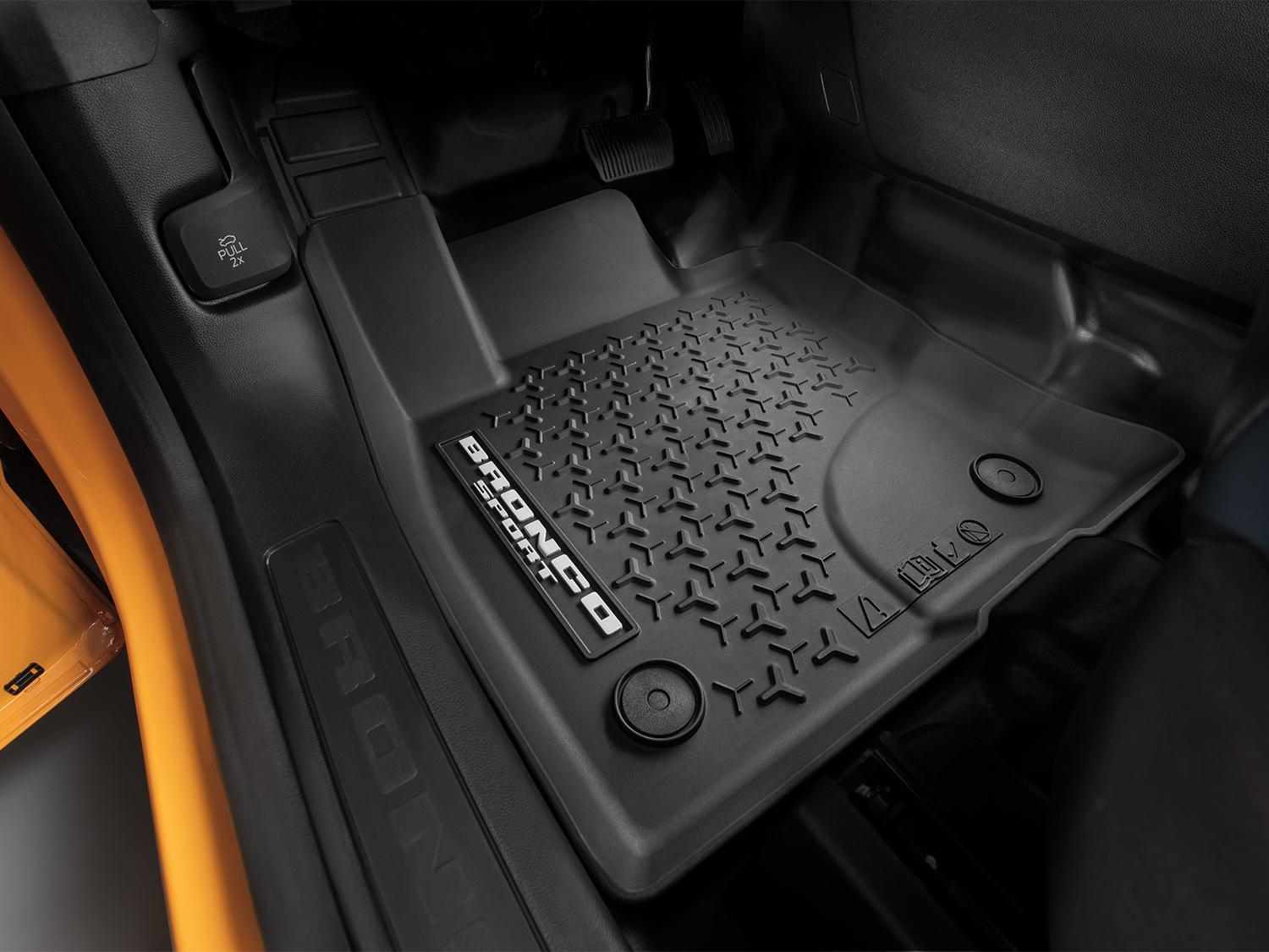 RUBBER Floor Liners - Black