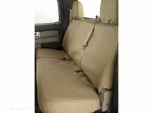 Rear Seat Covers Taupe 60/40