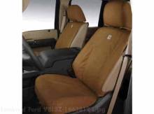 Rear Seat Cover - Brown, 60-40 SuperCrew