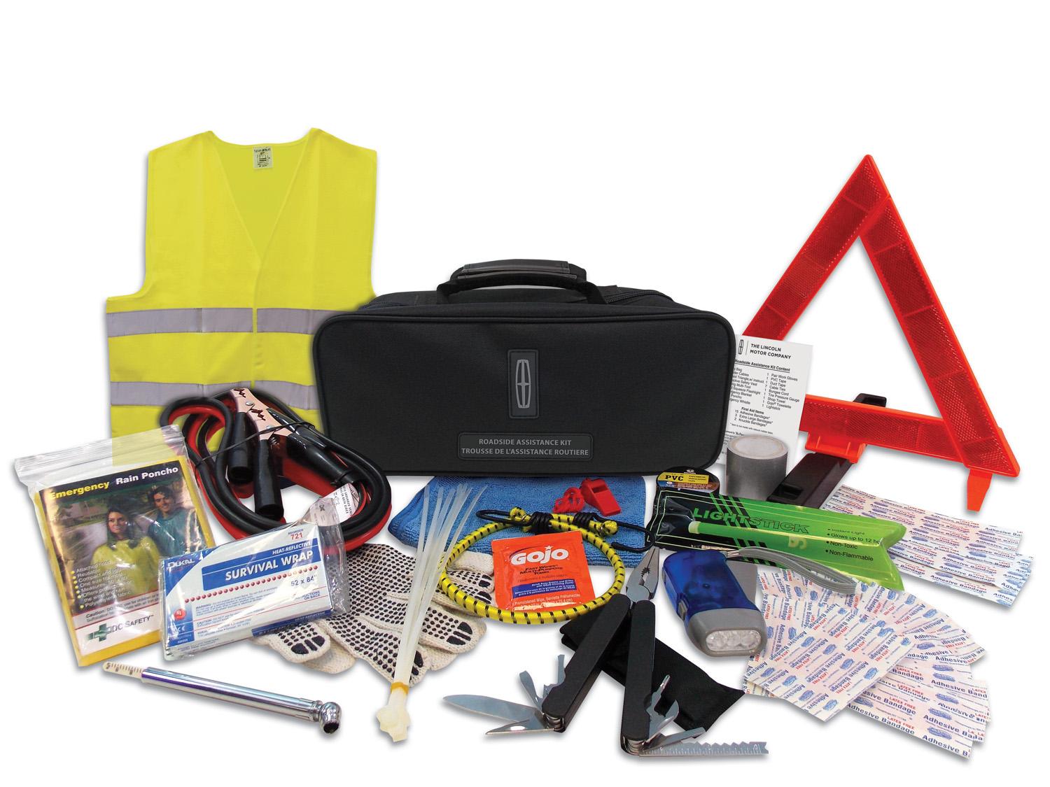 Roadside Assistance Kit - With Lincoln Logo