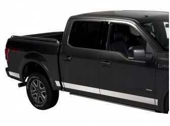 SS Side Molding Kit, Bodyside and 8 Bed SuperCab