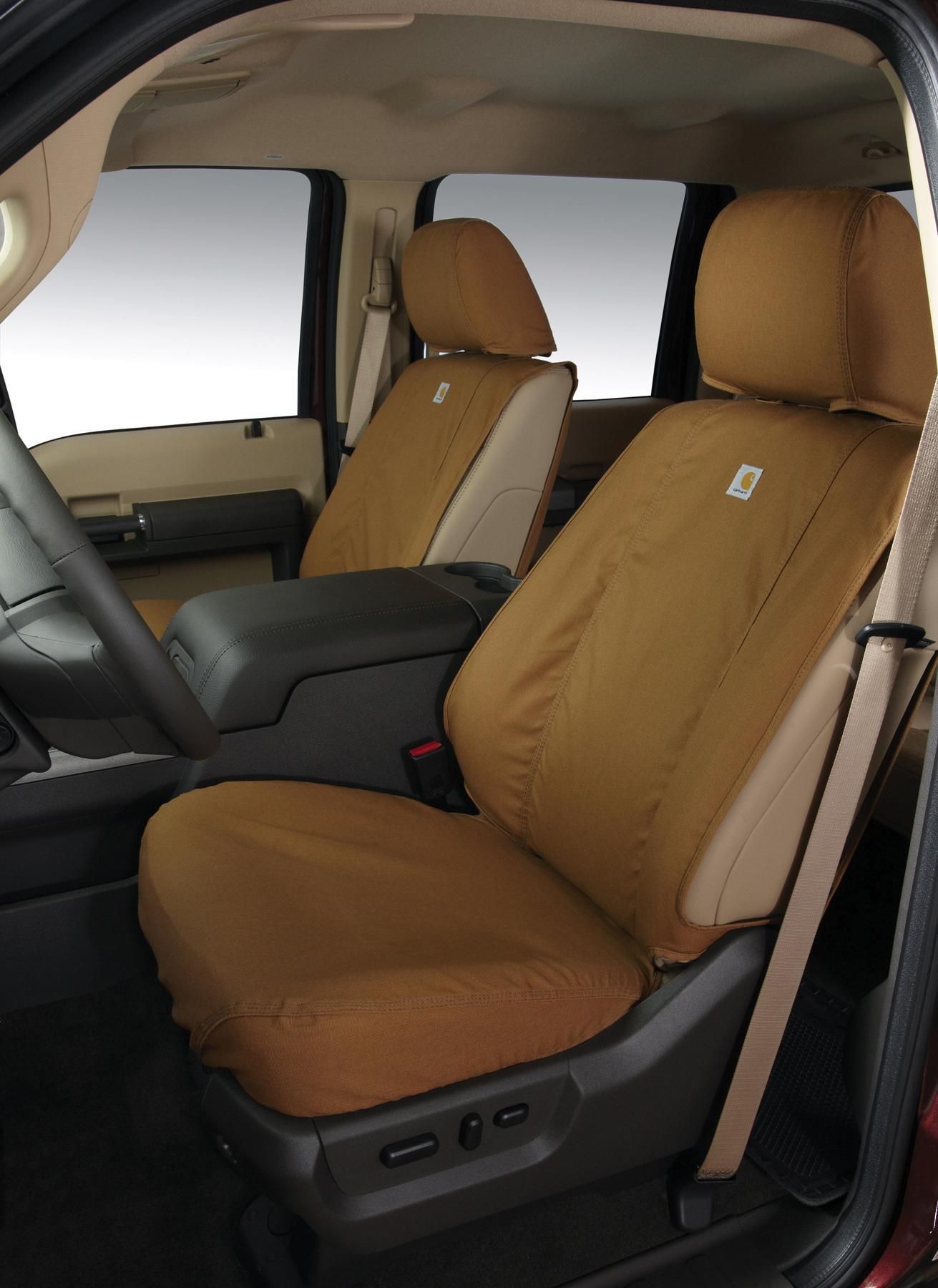 Seat Covers - Carhartt, Rear, Brown