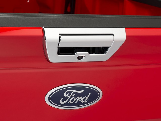 Tailgate Latch Trim - Chrome