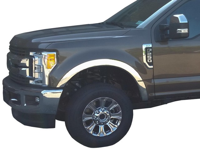 Fender Trim - Chrome, Wide Wheel Lip