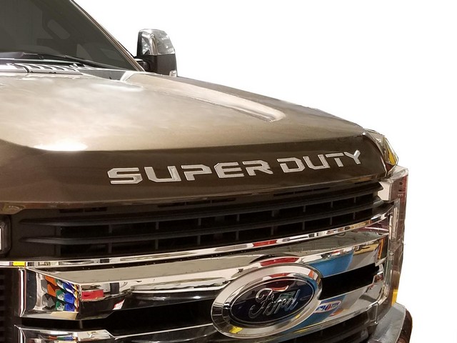 Hood Badge - SuperDuty Lettering, Chrome