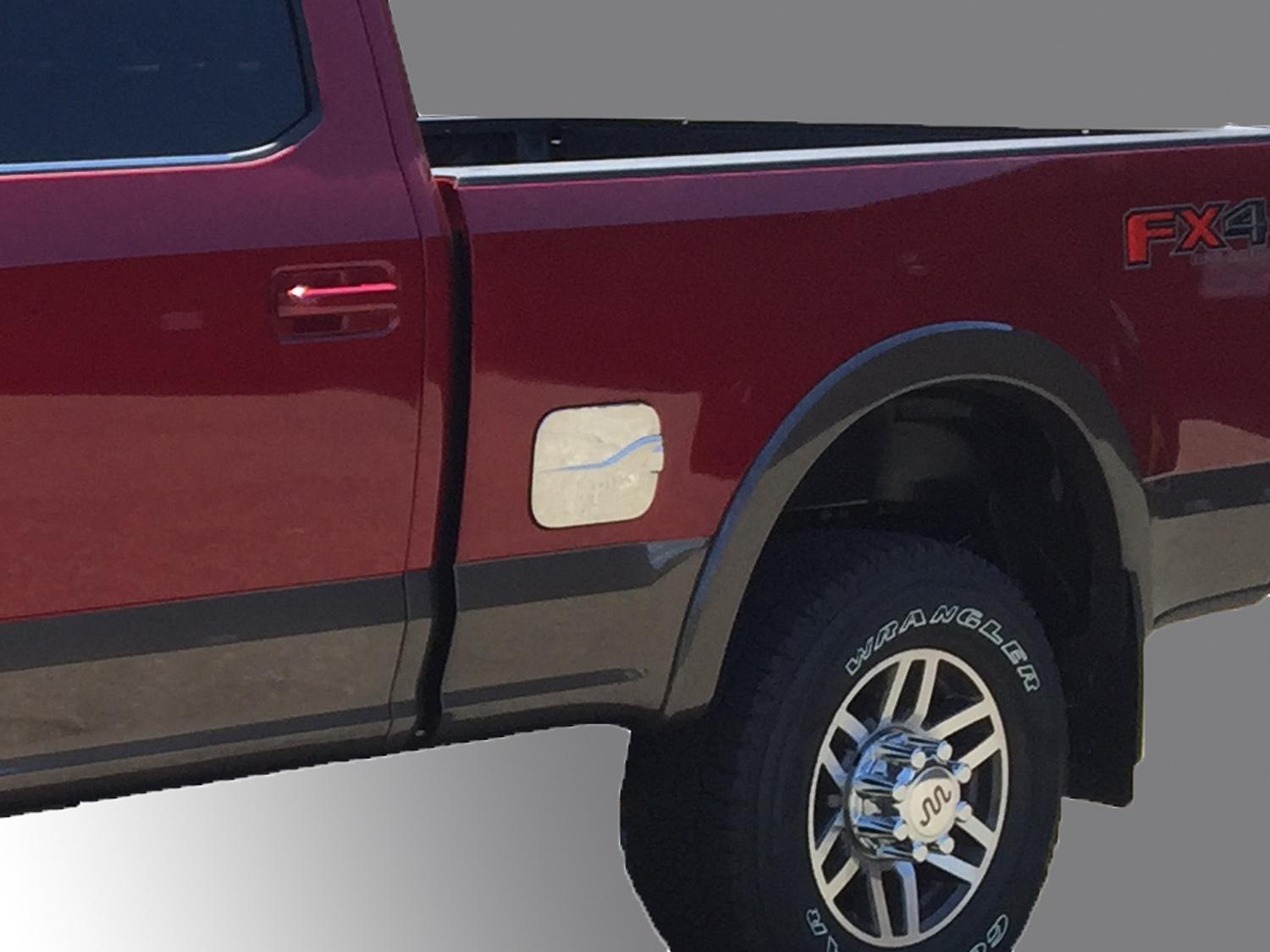 Fuel Door Trim, Chrome