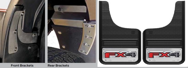 Gatorback® Splash Guards - Front F150