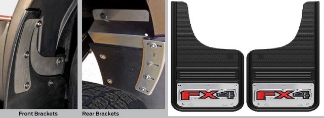 Gatorback® Splash Guards - Rear F150