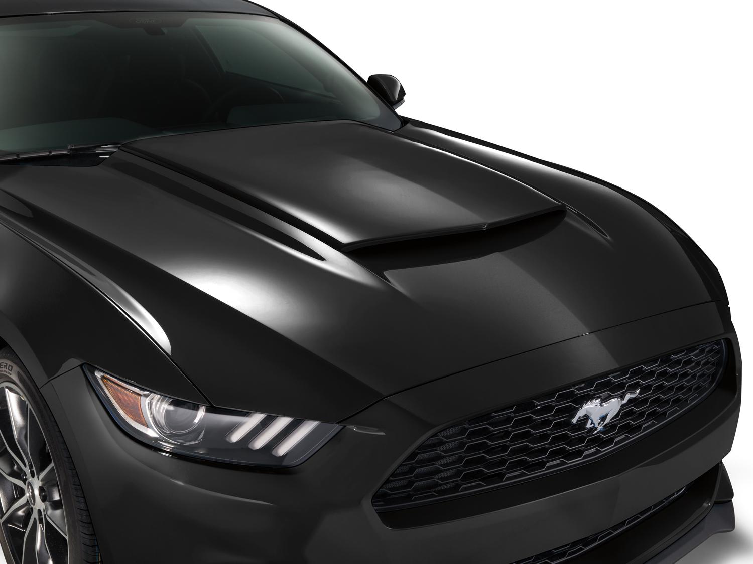 Ford Mustang Scoop Hood Shadow Black