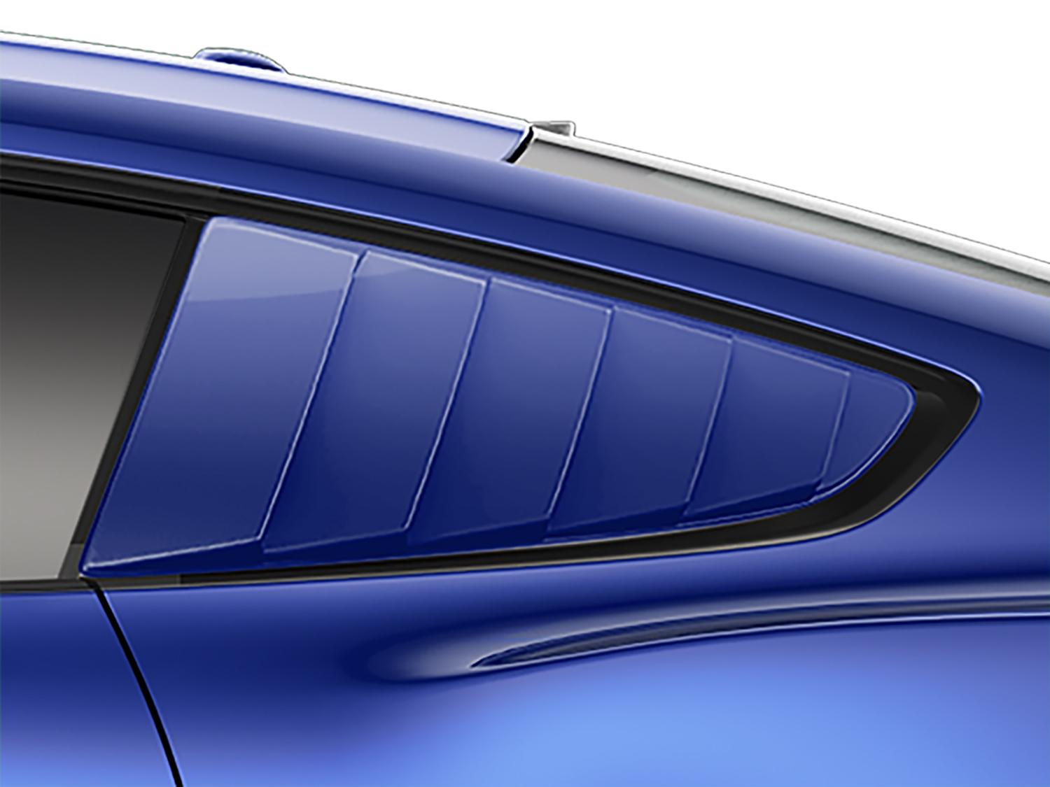 Louvers, Quarter Window - Kona Blue