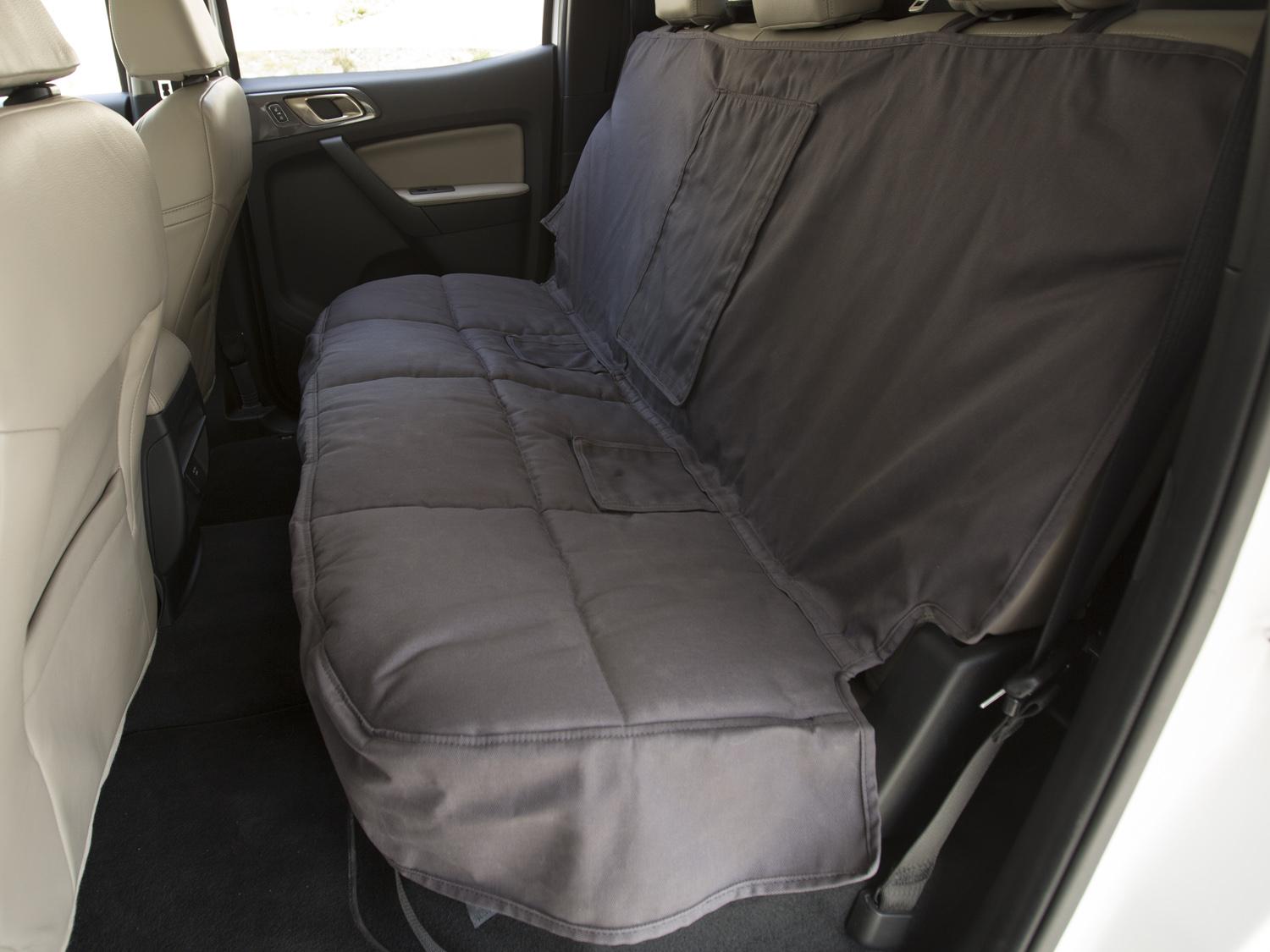 Seat Covers For Pets, Gray, Rear bench Seat