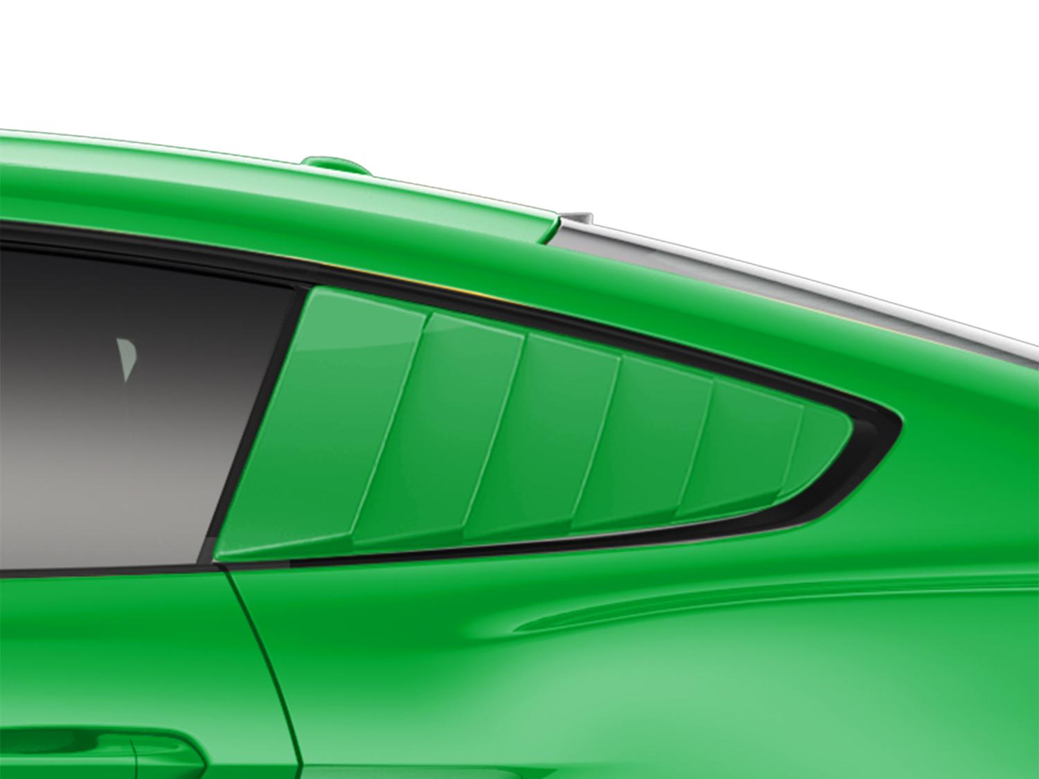 Louvers - Quarter Window Grabber Lime