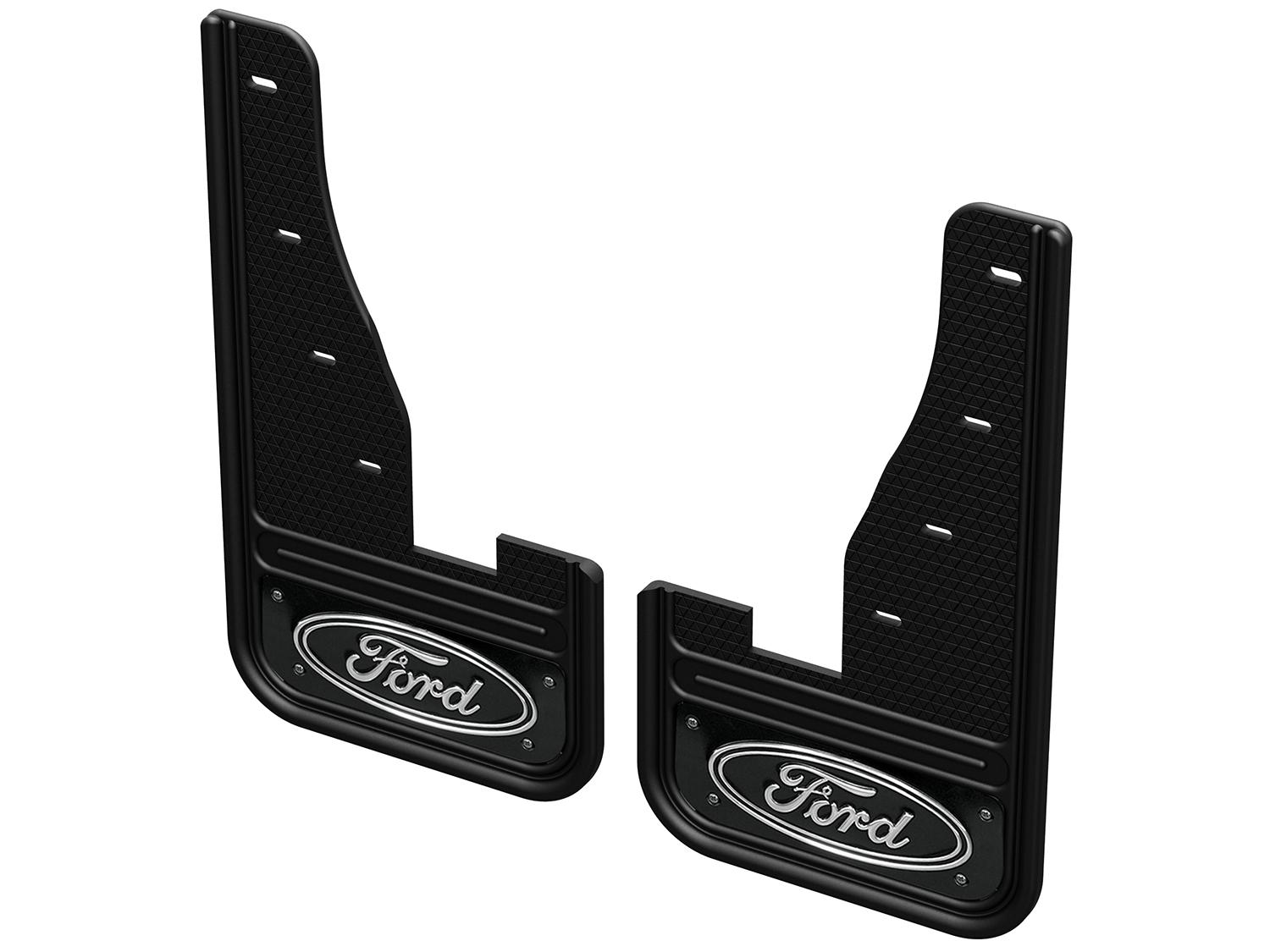 Splash Guards - Rear, With Ford Logo