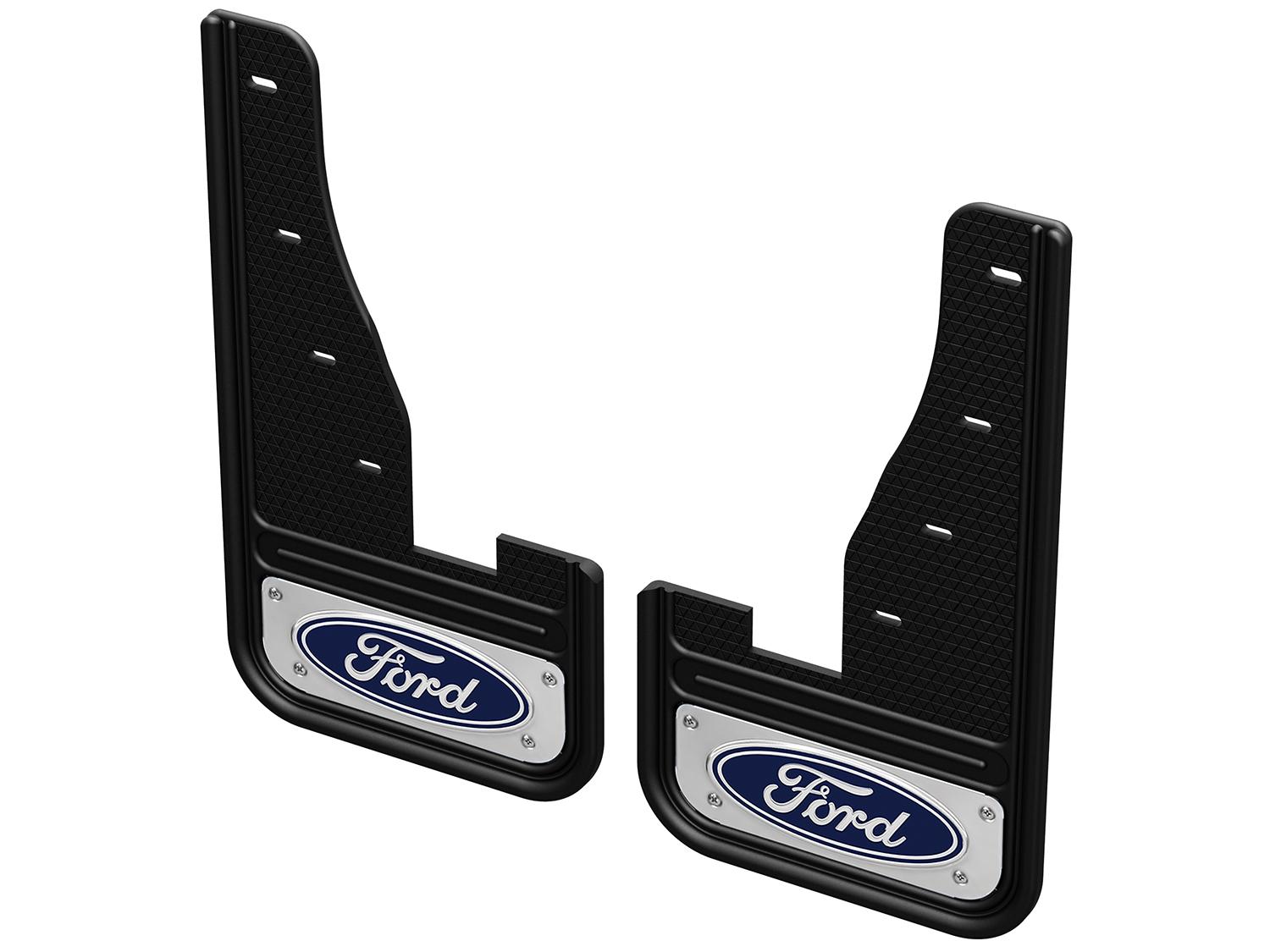 Splash Guards - Rear  Ford Oval Logo