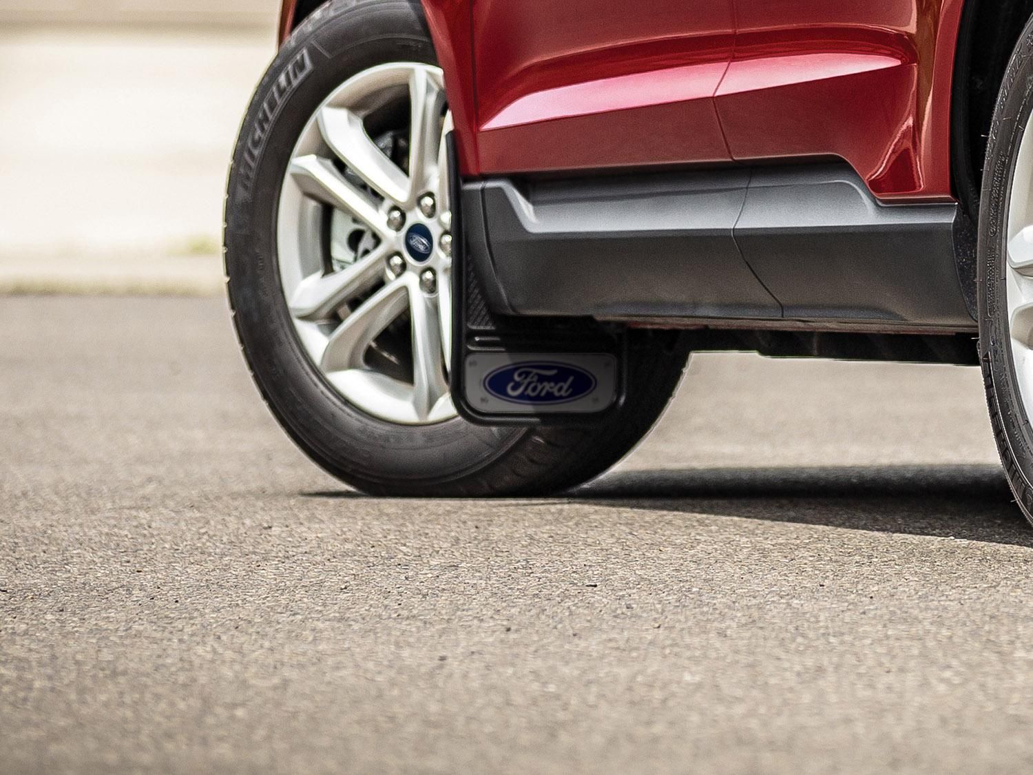 Splash Guards - Gatorback, Front w/ Ford Oval