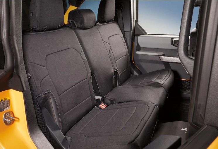 Seat Covers w/o Armrest, Neoprene Rear, 4-door