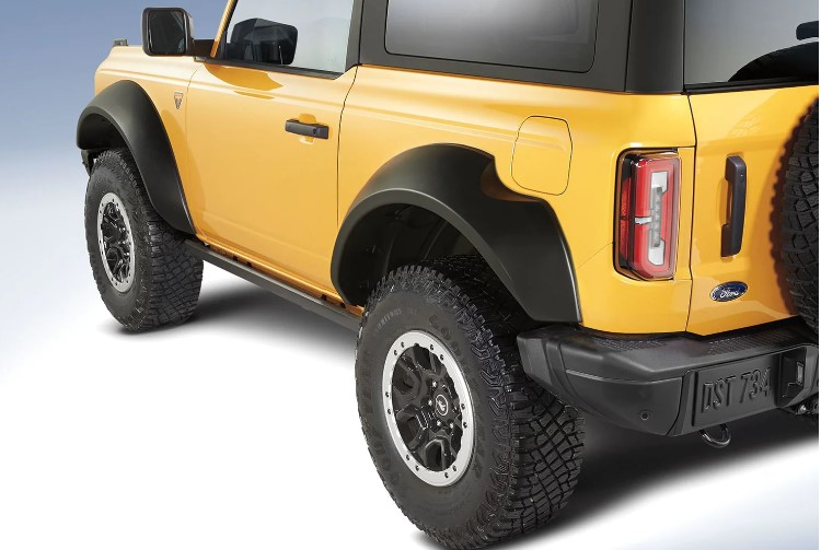 Fender Flares -  4-Piece Set, Preassembled, 2-door