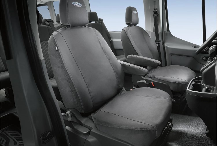 Seat Covers Rear Row 60/40 w/o Armrest SuperCrew Charcoal