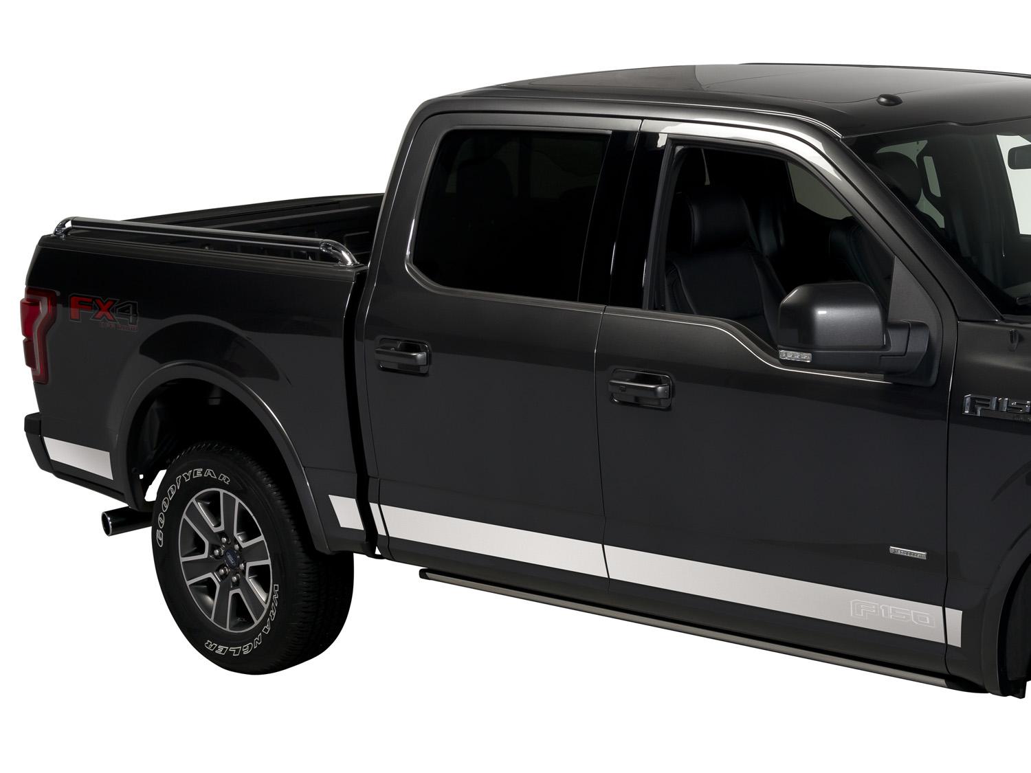 Body Side Molding, Black Platinum