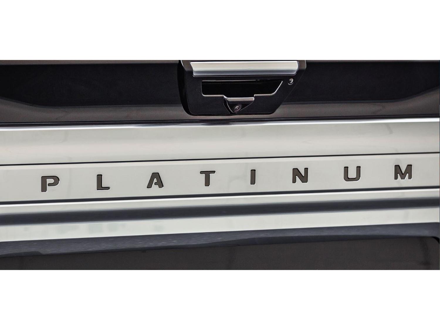 Tailgate Applique, Matte Black