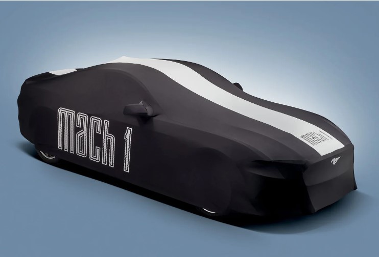 Vehicle Cover Black/White Graphics Mach 1 Low Wing